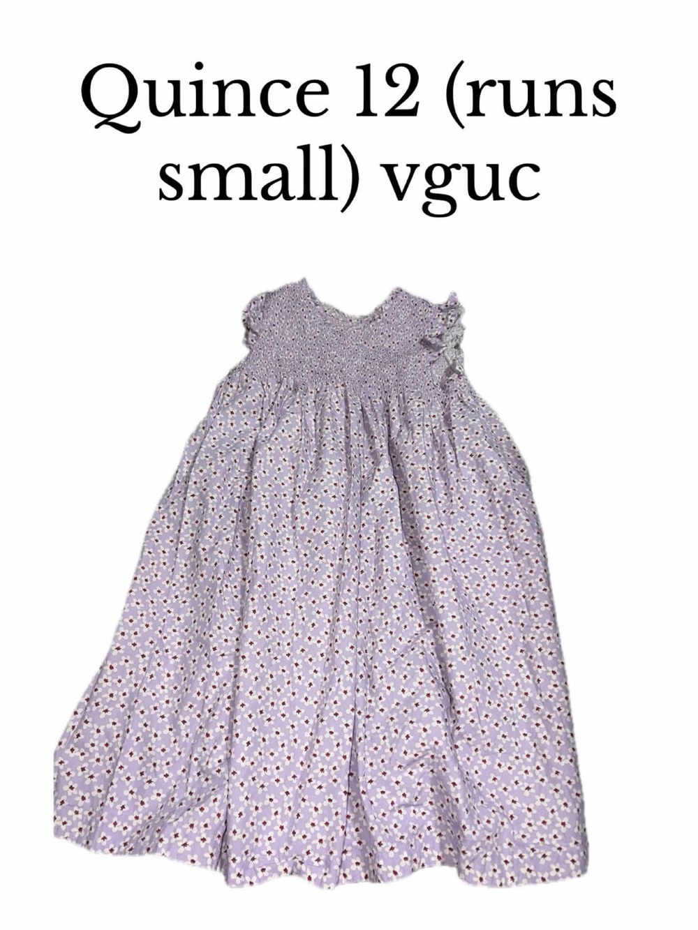 Quince girls dress